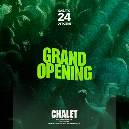 GRAND OPENING