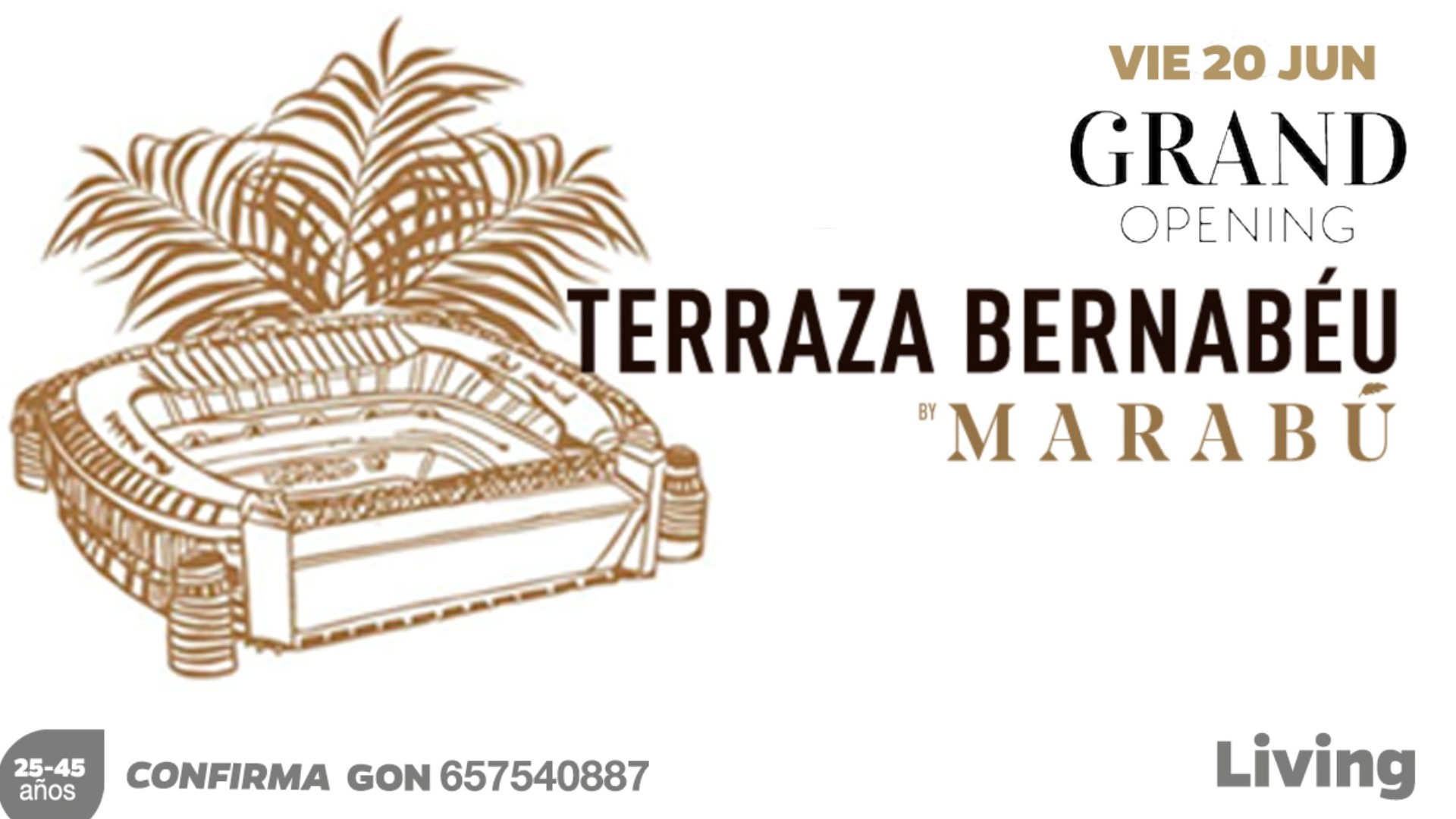 GRAND OPENNING TERRAZA BERNABEU