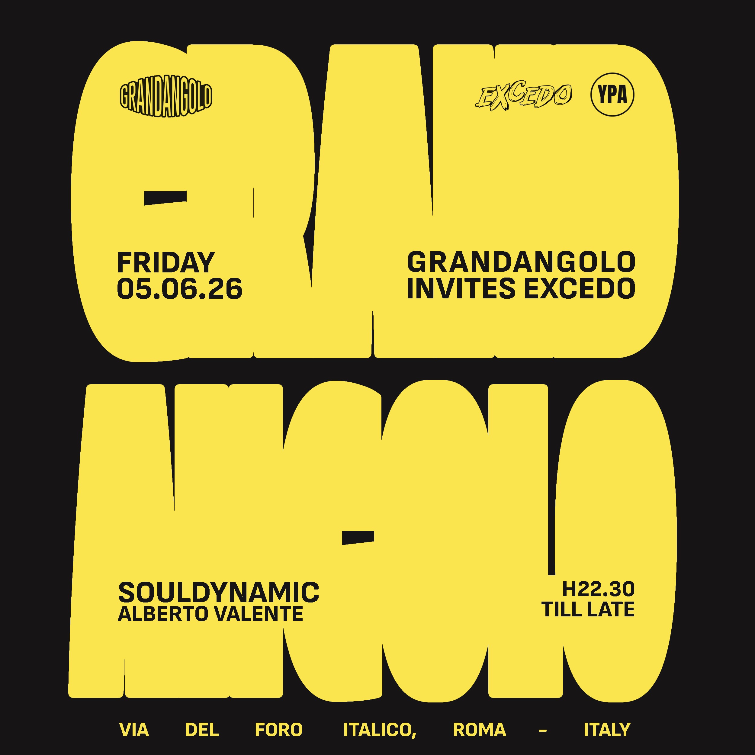 Grandangolo invites Excedo image