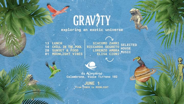 Cover for event: Gravity - Exploring an exotic universe!