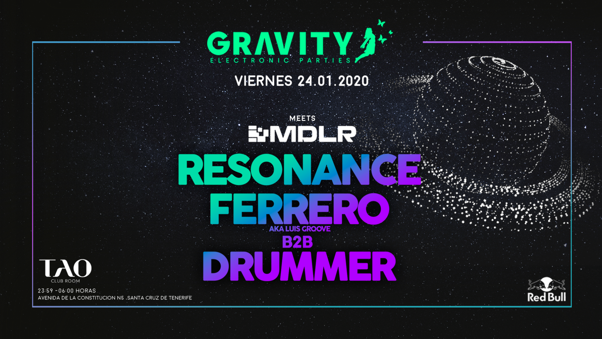 GRAVITY meets MDLR w/ Resonance + Ferrero b2b Drummer image