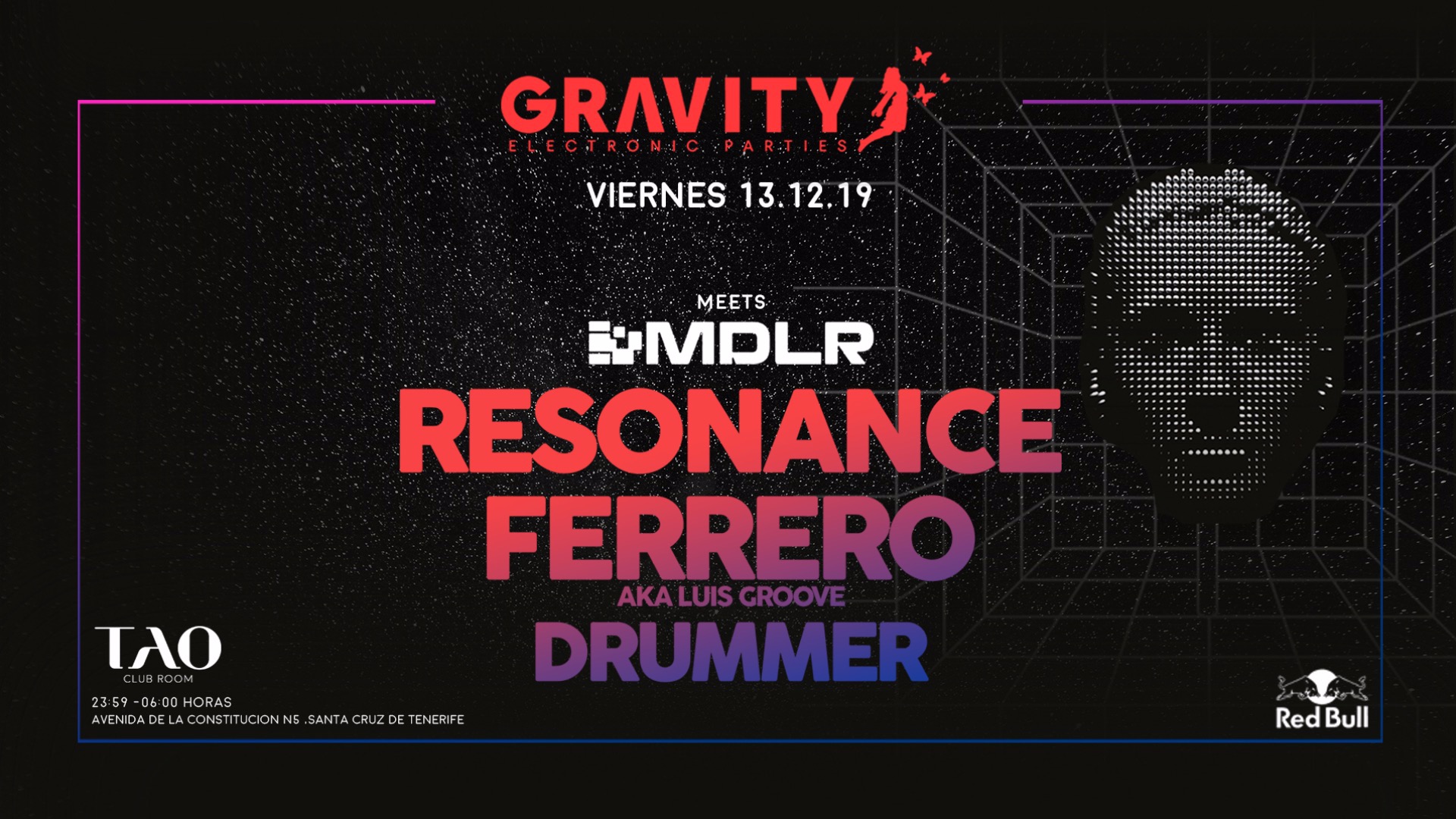 GRAVITY meets MDLR w/ Resonance + FERRERO + Drummer image
