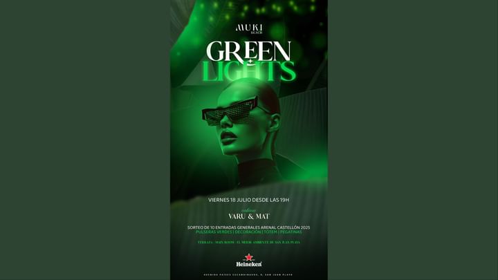 Cover for event: GREEN LIGHTS BY HEINEKEN