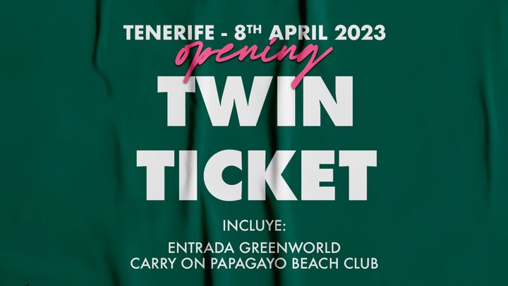 Cover for event: GreenWorld Festival TWIN Ticket
