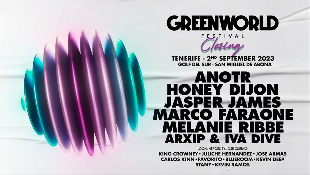 Capa do evento GREENWORLD - SUMMER CLOSING 