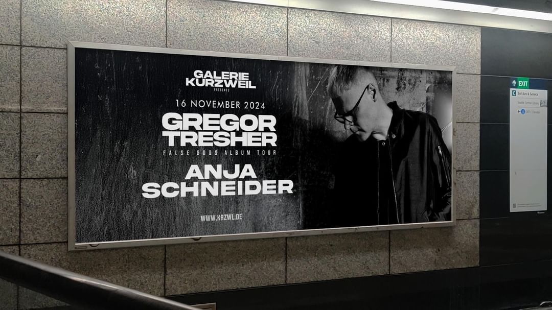 Cartell de l'esdeveniment Gregor Tresher x Anja Schneider 
