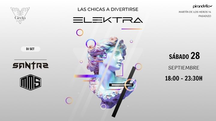 Cover for event: ELEKTRA SÁBADO 28 SEPTIEMBRE