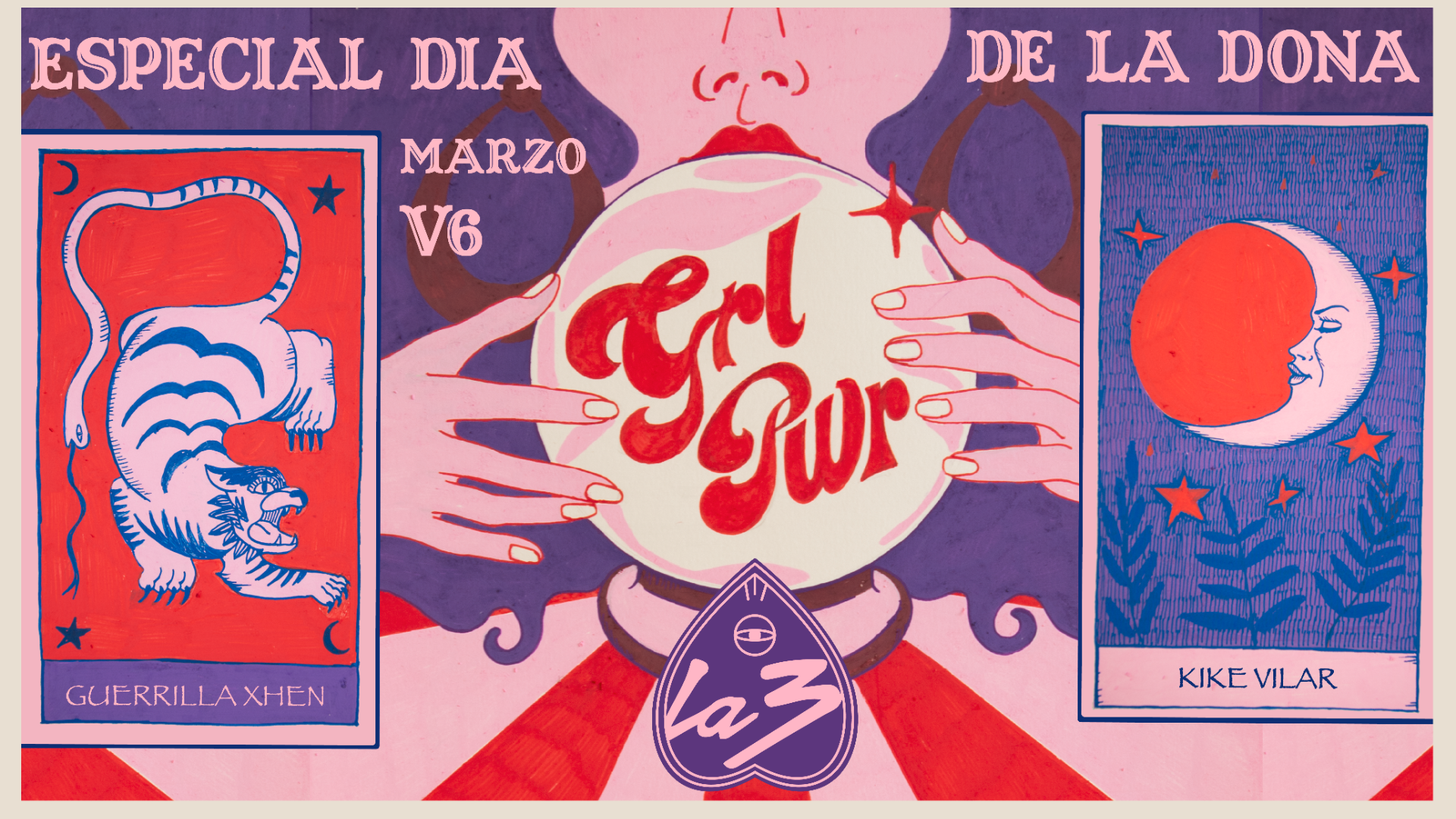 GRL PWR ESPECIAL DIA DE LA DONA: GUERRILLA XHEN + KIKE VILAR image