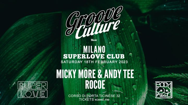 Cover for event: Groove Culture party