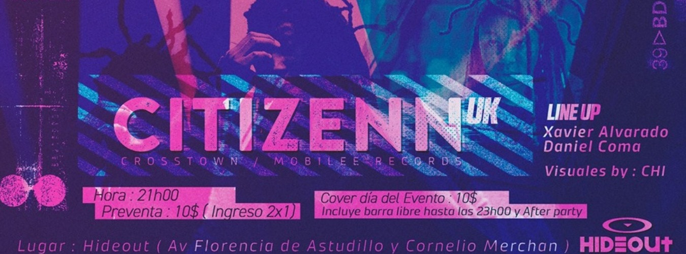 Groove Hunters W/ Citizenn- UK ( Crosstown Rebels)