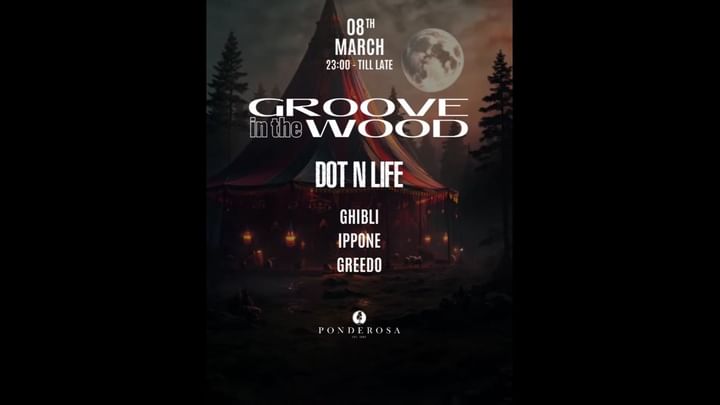 Cover for event: Groove in the Wood - Dot N Life