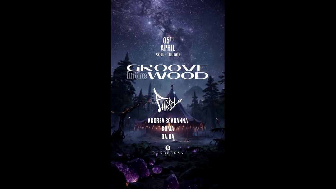 Cartel del evento Groove in the Wood - Pheelo