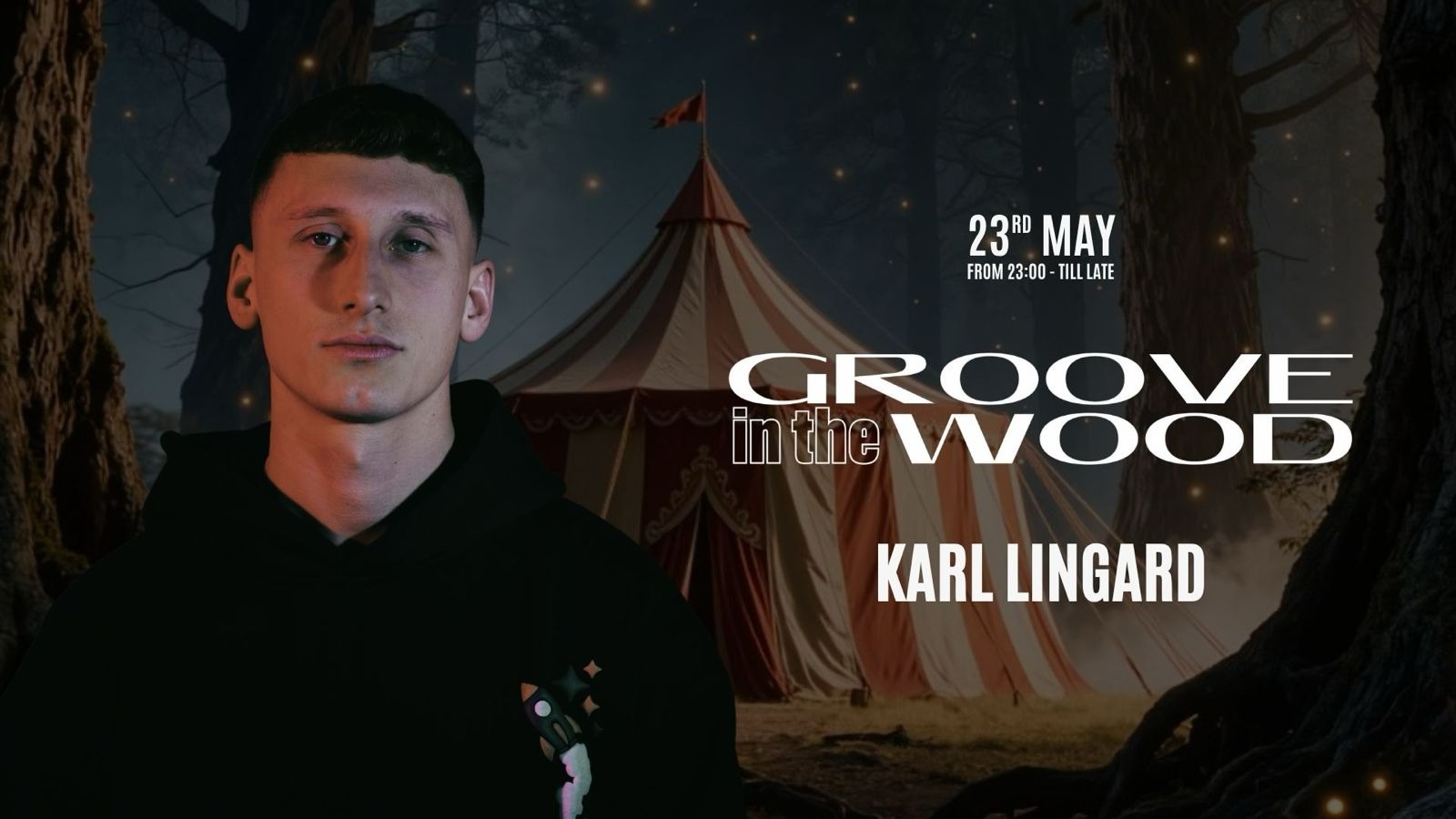 GROOVE IN THE WOOD w/Karl Lingard (Open Air) image