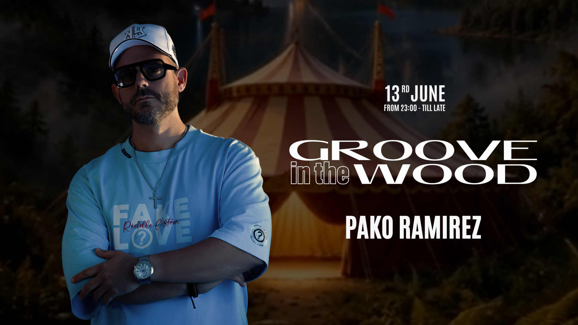 GROOVE IN THE WOOD w/Pako Ramirez (Open Air) image