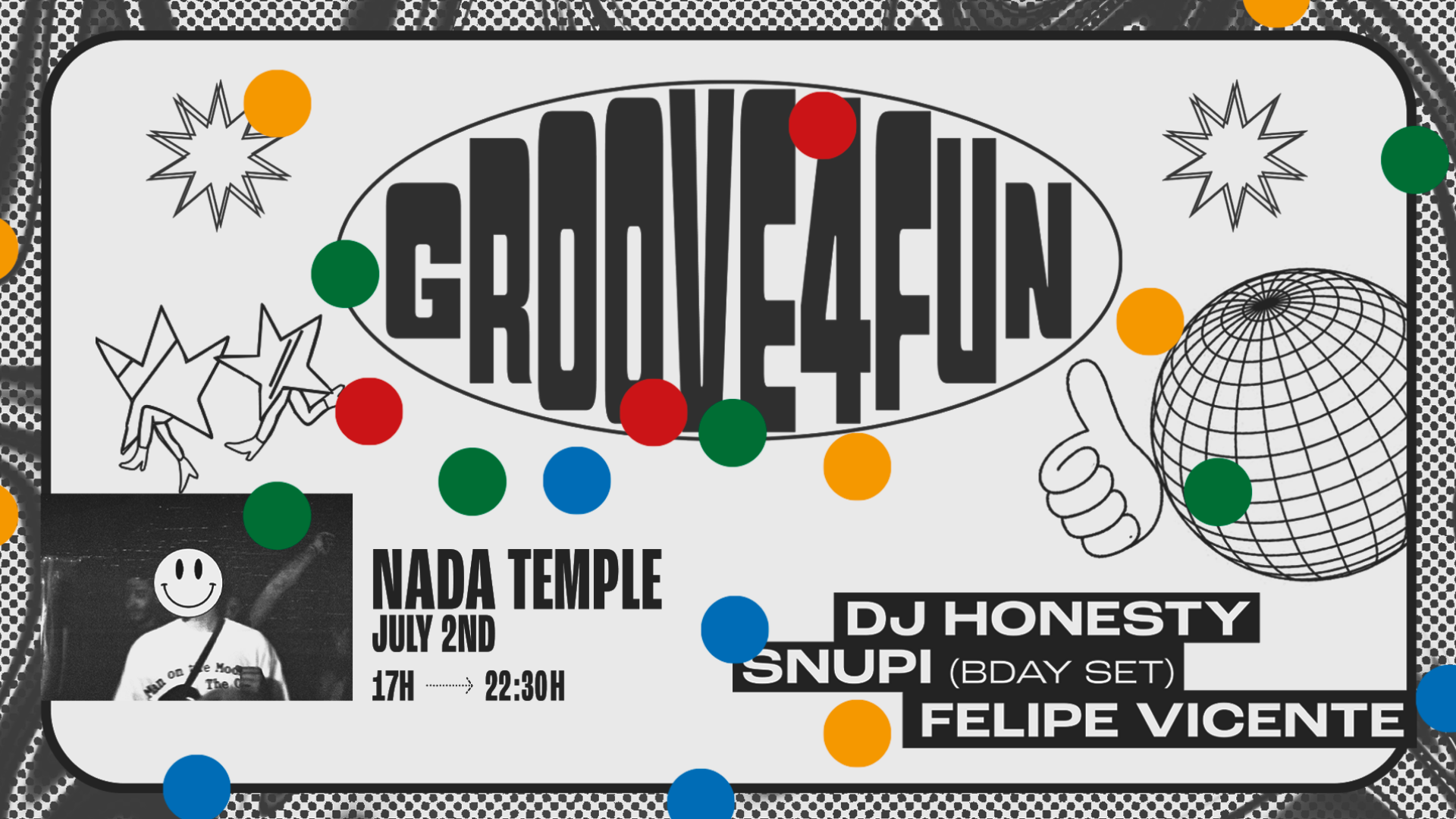 groove4fun @ Nada Temple w/ DJ Honesty image