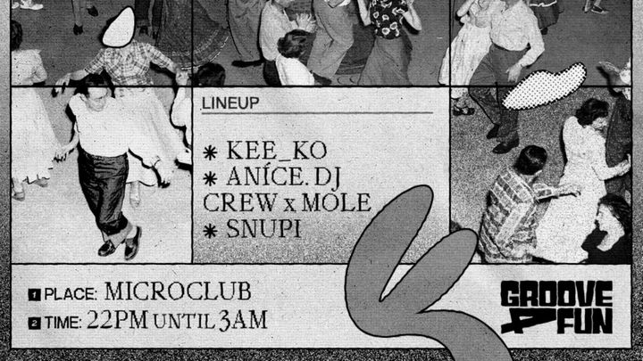 Cover for event: groove4fun W/ Anice Crew & Mole