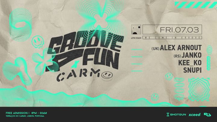 Cover for event: groove4fun W/ Janko (RS) + Alex Arnout (UK)