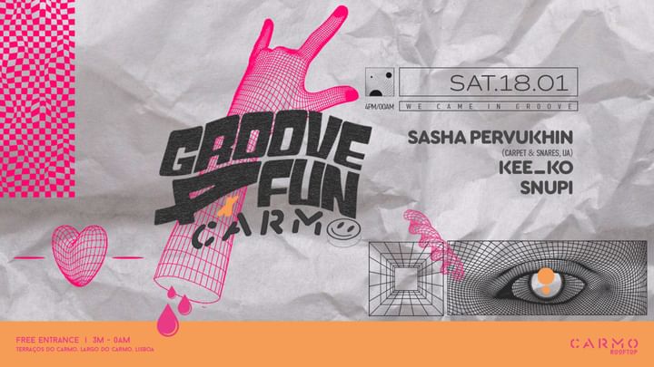 Cover for event: groove4fun W/ Sasha Pervukhin (Carpet & Snares, UA)