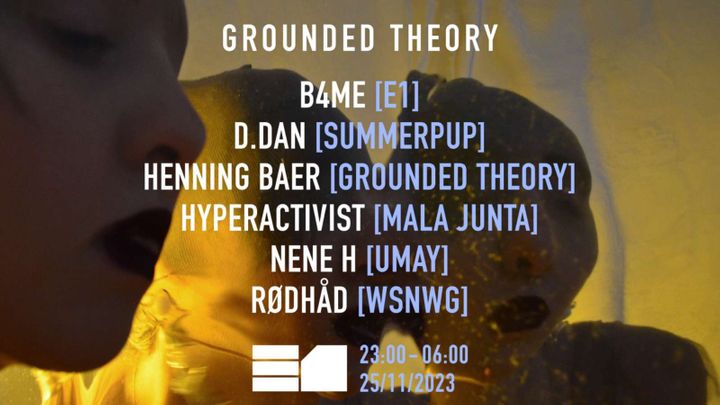 Cover for event: Grounded Theory: Rødhåd, Henning Baer