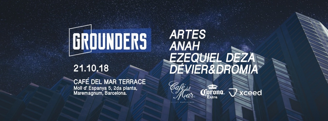 Grounders at Café Del Mar with Anah, Artes & Deza image