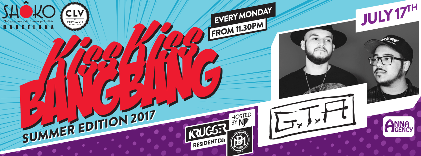 GTA presented by Kiss Kiss Bang Bang image