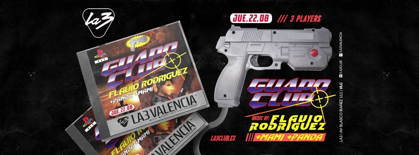 GUAPO CLUB: FLAVIO RODRIGUEZ (BCN) + panda + mami image