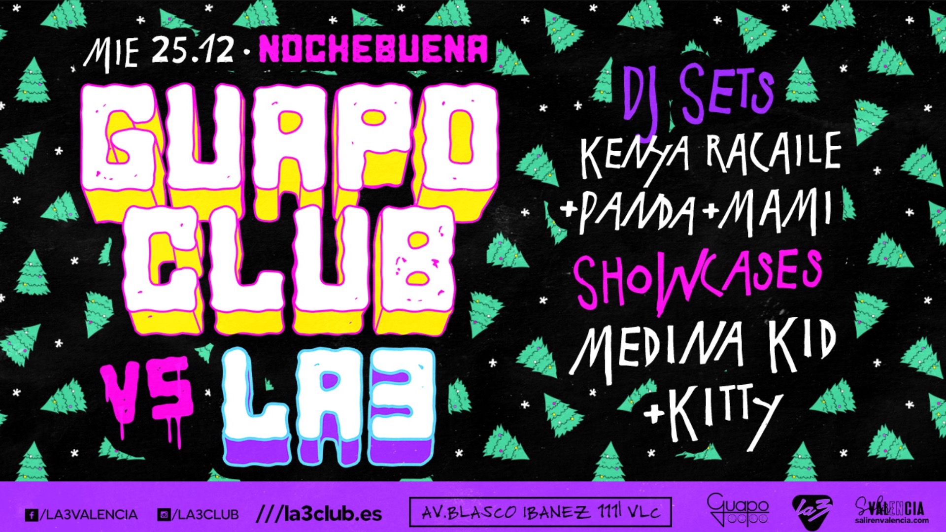 GUAPO CLUB VS LA3 CLUB: ESPECIAL NOCHEBUENA image