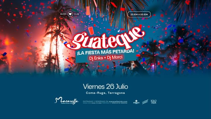 Cover for event: GUATEQUE | VIERNES 26 JULIO