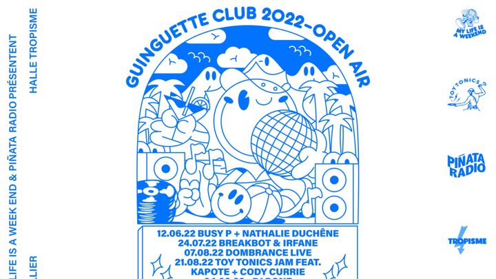 Cover for event: Guinguette Club • Busy P, Nathalie Duchêne • Montpellier, Halle Tropisme