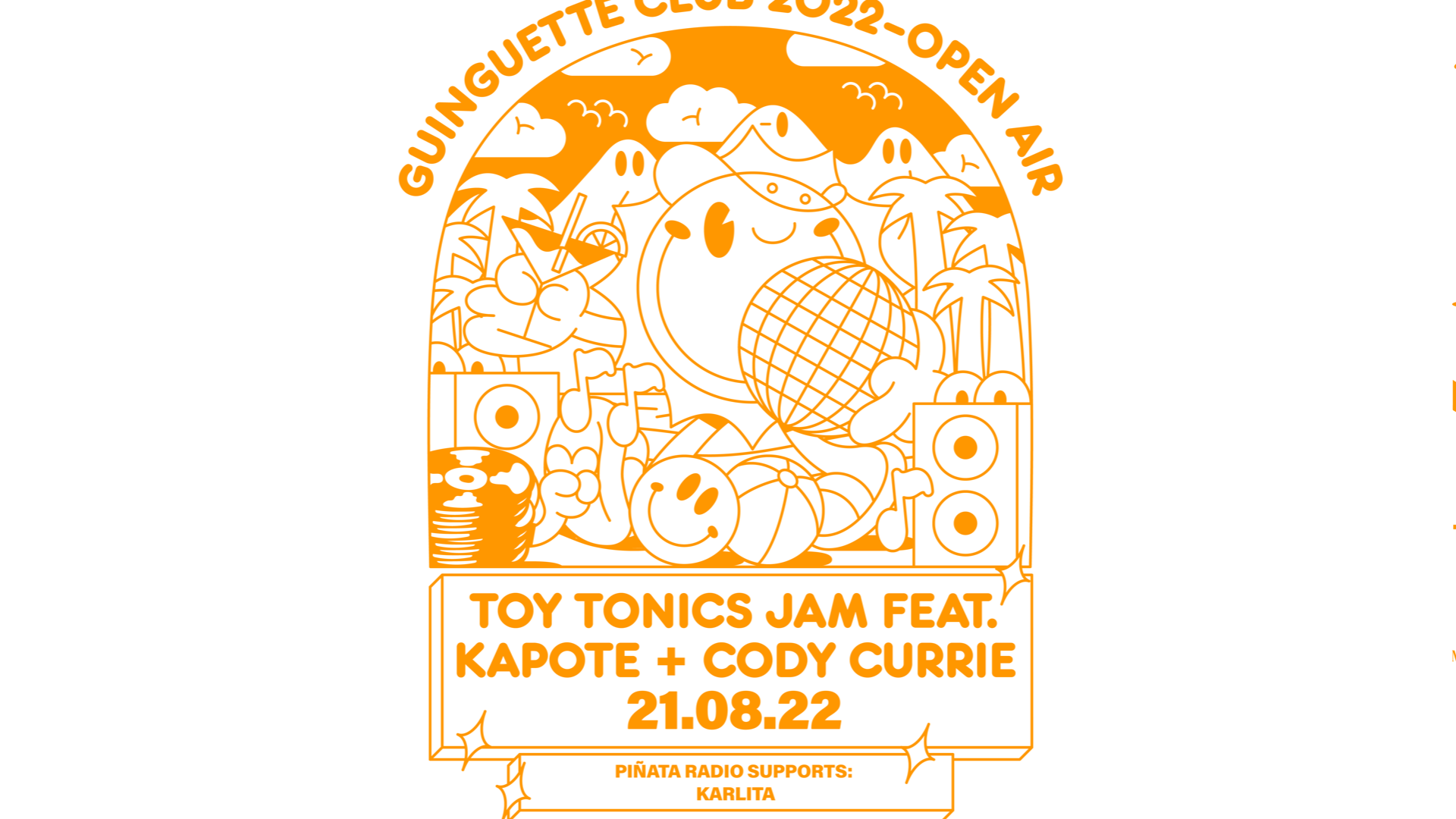 Toy Tonics Jam feat. Kapote & Cody Currie • Guinguette Club Open Air • Montpellier, Halle Tropisme