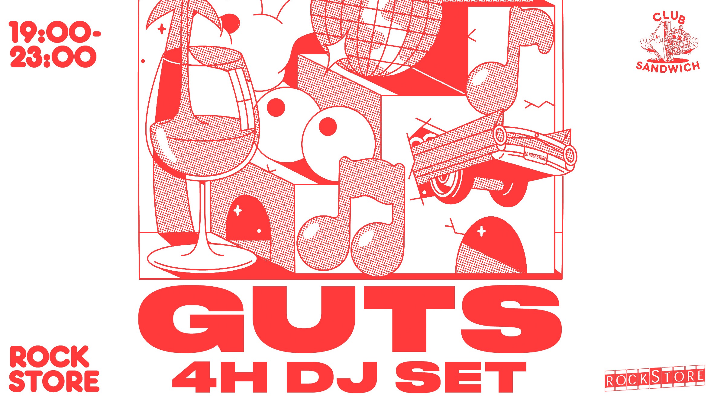 GUTS / CLUB SANDWICH, MONTPELLIER 