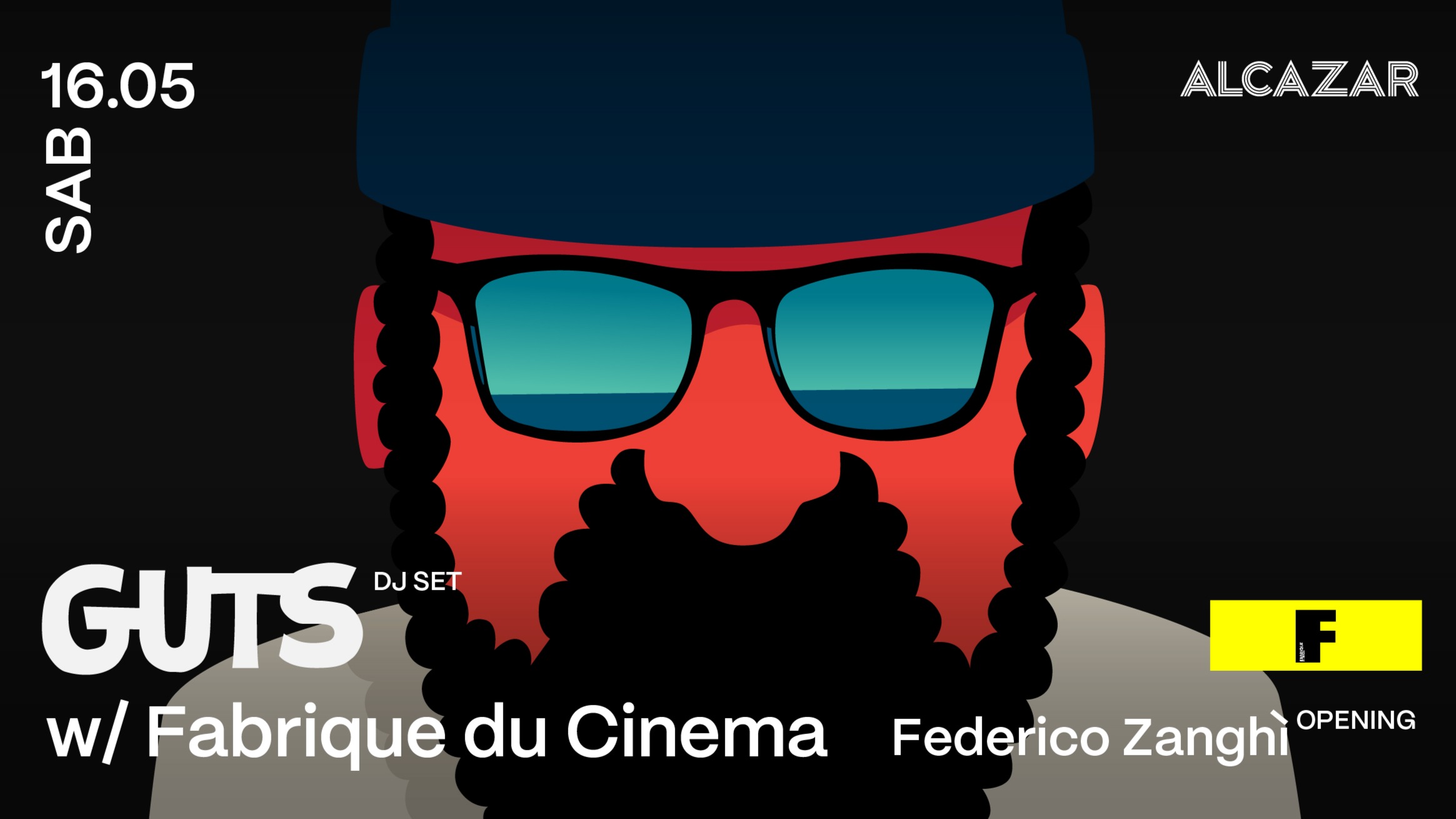 Guts Dj Set with Fabrique Du Cinema 
