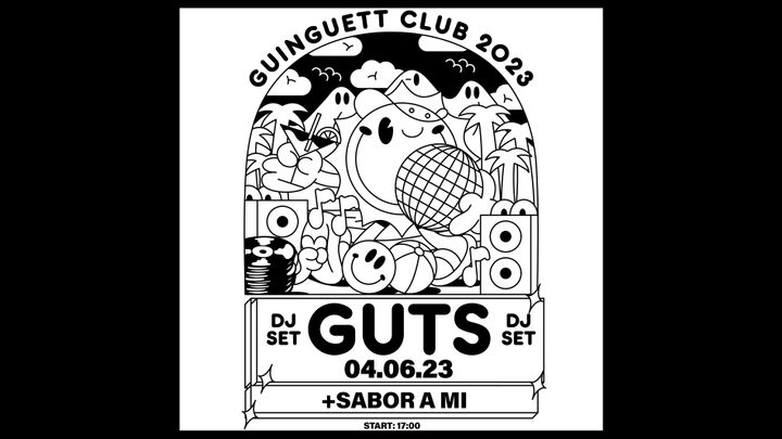 Cover for event: GUTS • Guinguette Club • Sète, Les Chais Des Moulins