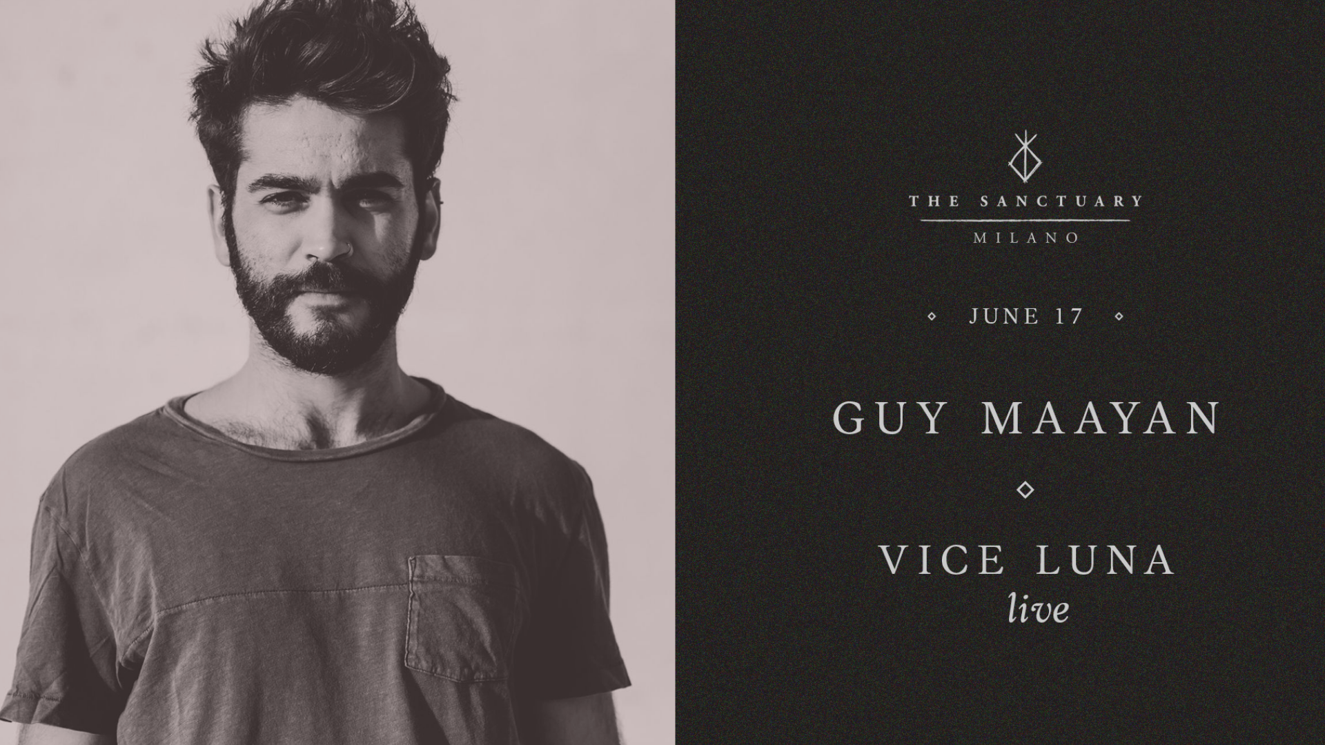 Guy Maayan + Vice Luna (Live) | THE SANCTUARY MILAN | image