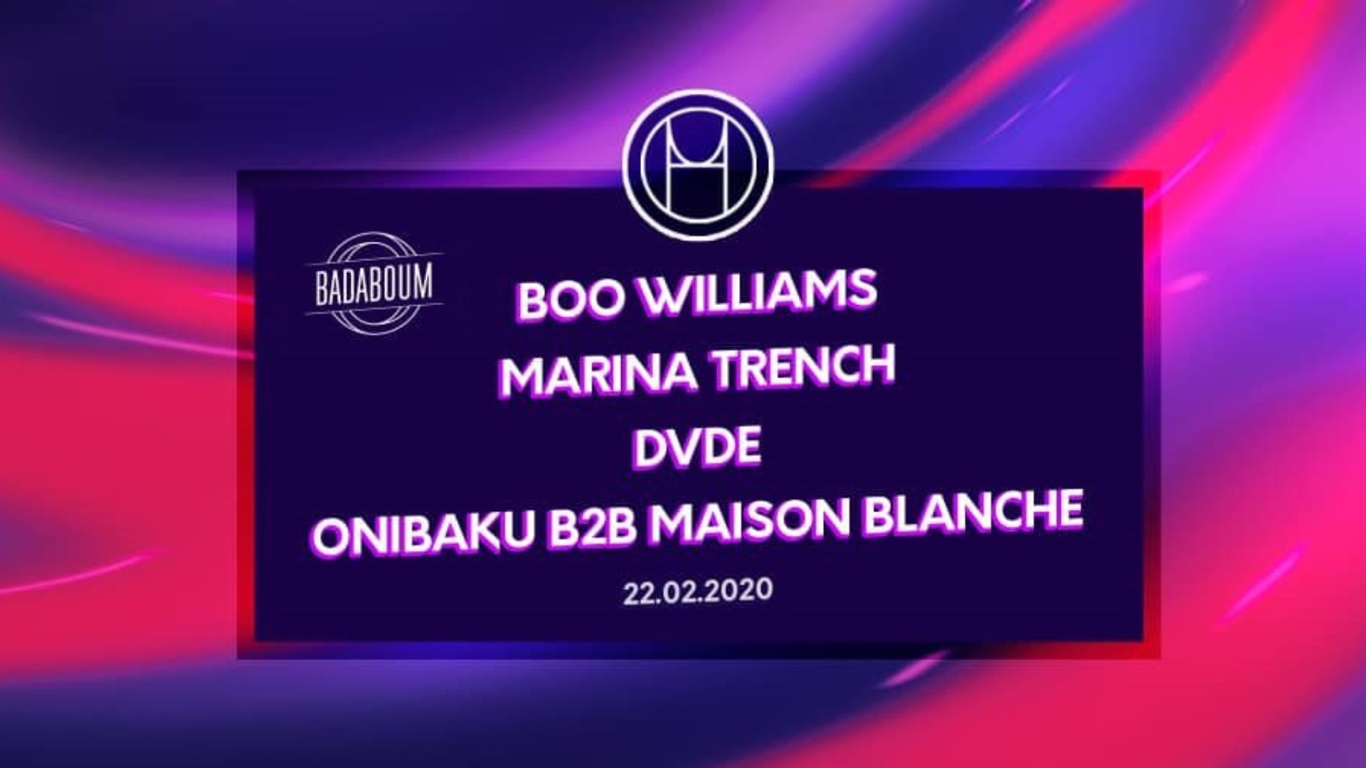 H.O.U First Release Party with Boo Williams & Marina Trench image