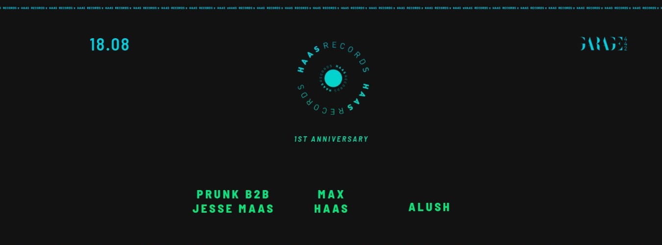 Haas Records pres. Prunk b2b Jesse Maas image