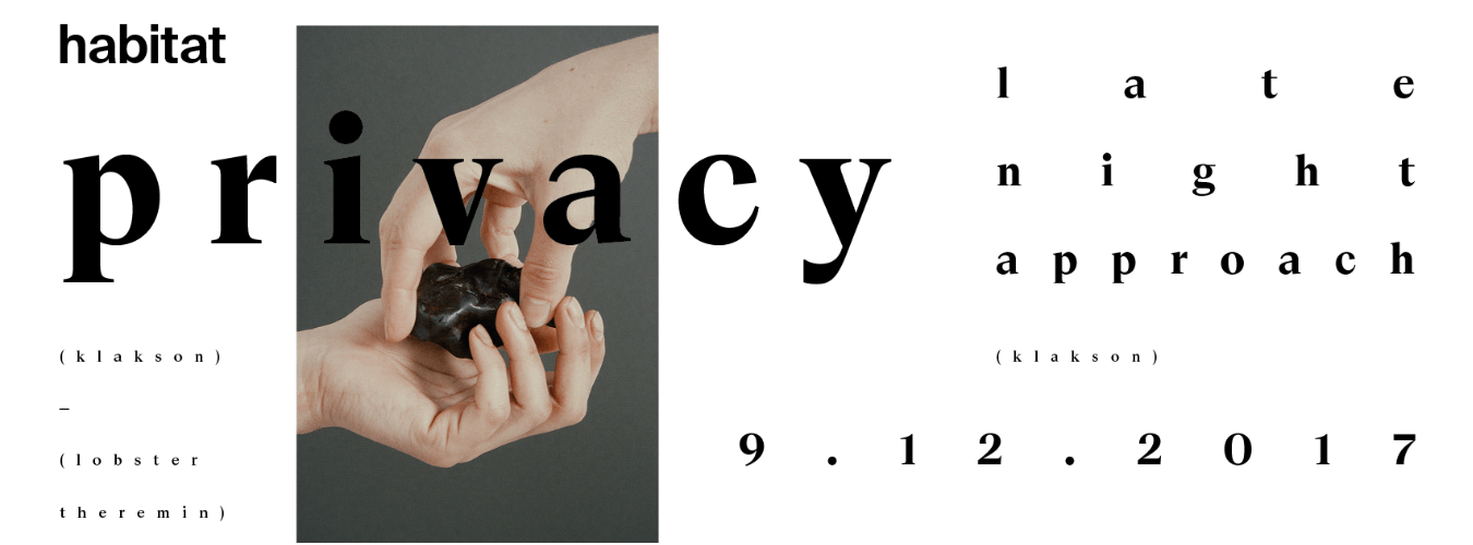 Habitat - Privacy [*] Late Night Approach image