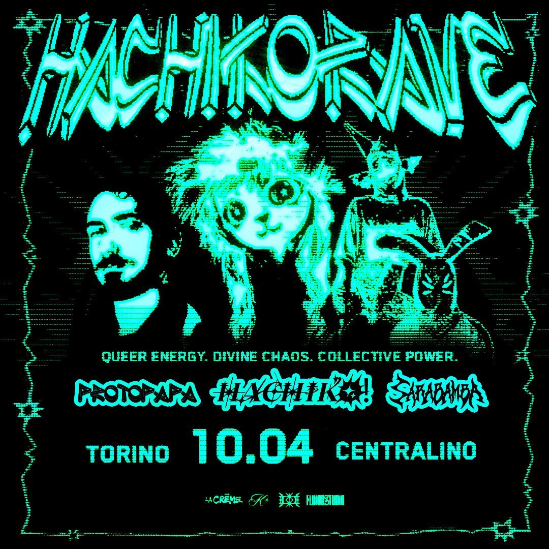 HACHIKORAVE - VEN 10 APRILE @ CENTRALINO CLUB image