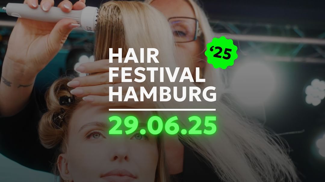 Cartell de l'esdeveniment Hair Festival Hamburg '25
