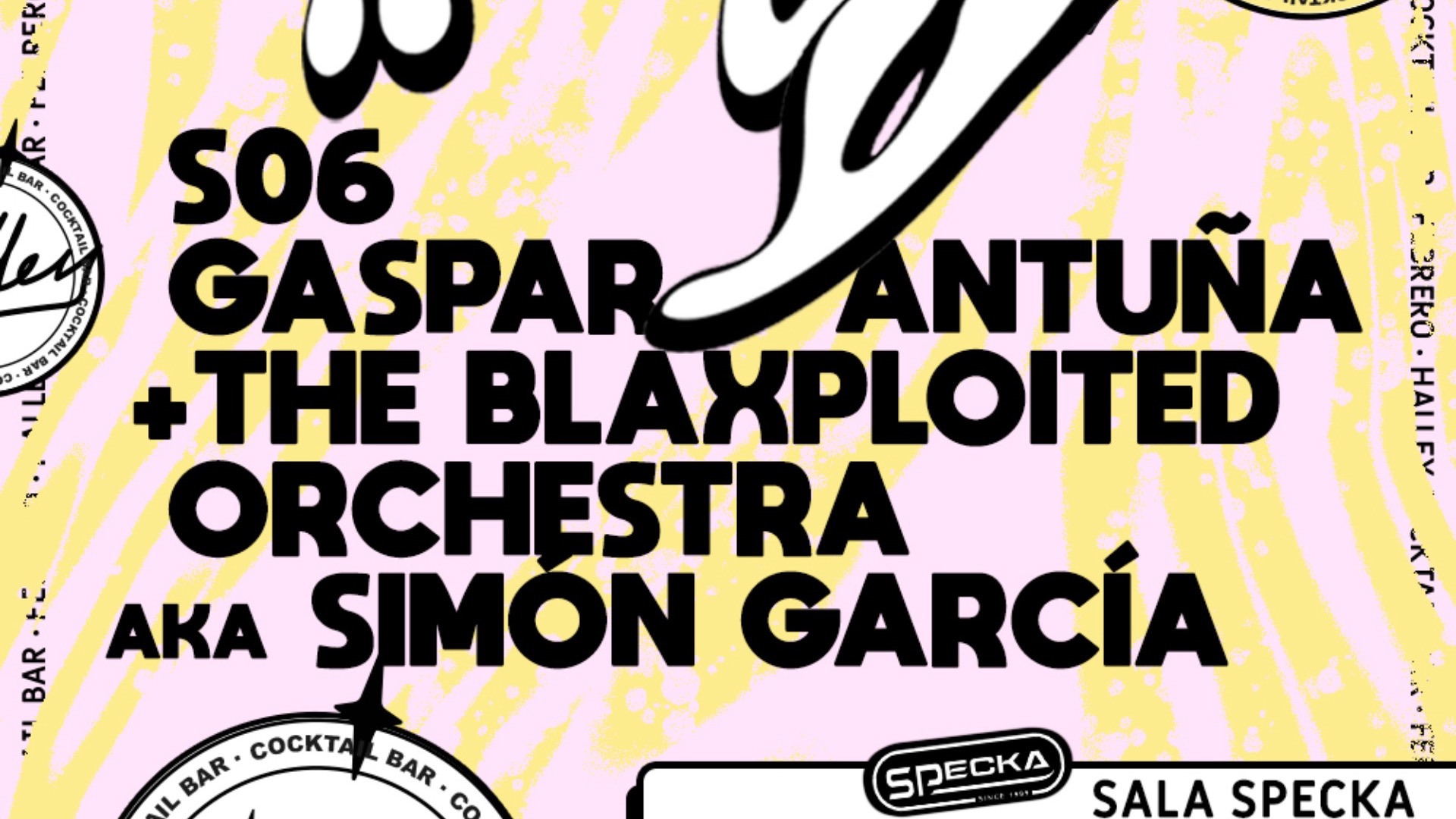 Halley Cocktail Bar with Gaspar Antuña and The Blaxploited Orchestra aka Simon Garcia image