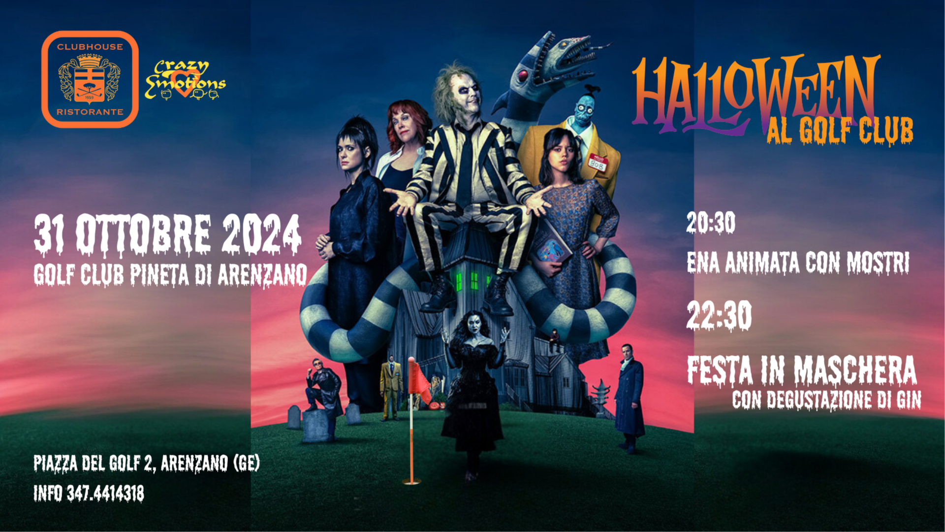 HALLOWEEN AL GOLF CLUB image