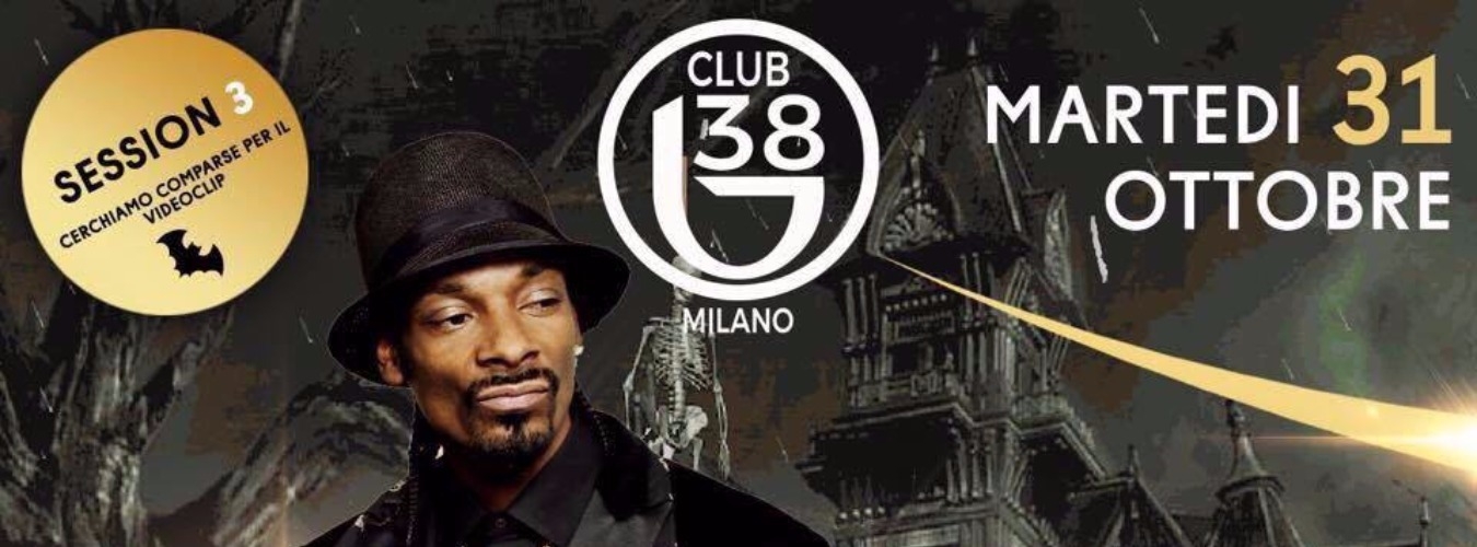 Halloween at b38 // Lover ft Snoop Dogg with Francesco Giglio - Ensaime Snoop Dogg official dj's image