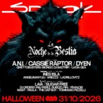 Halloween: Cassie Raptor + DYEN + A.N.I. & Total w/ Ines Isla & Special-k w/ Laia + Sugar Free image