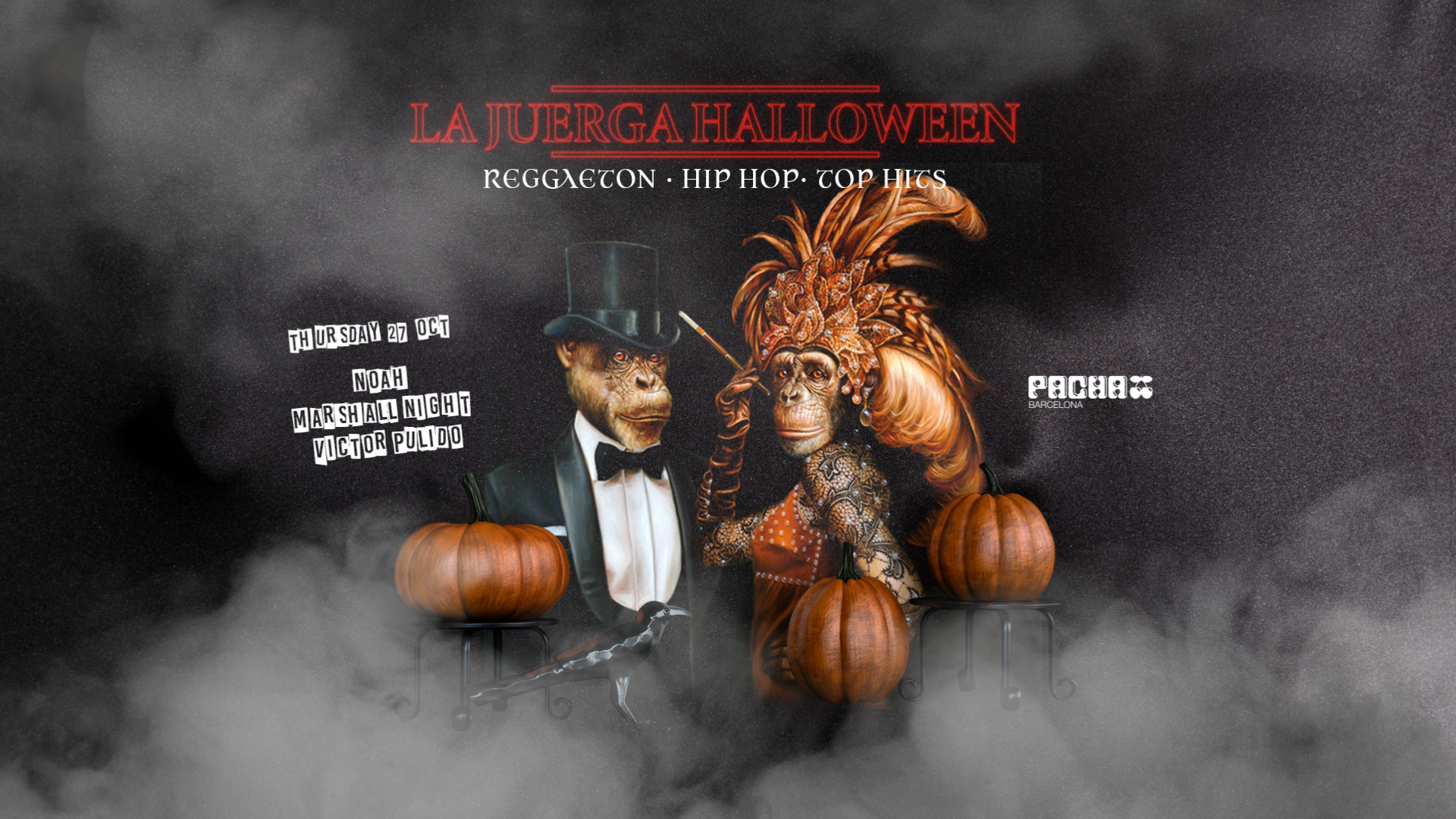 Halloween Edition | La Juerga at Pacha Barcelona