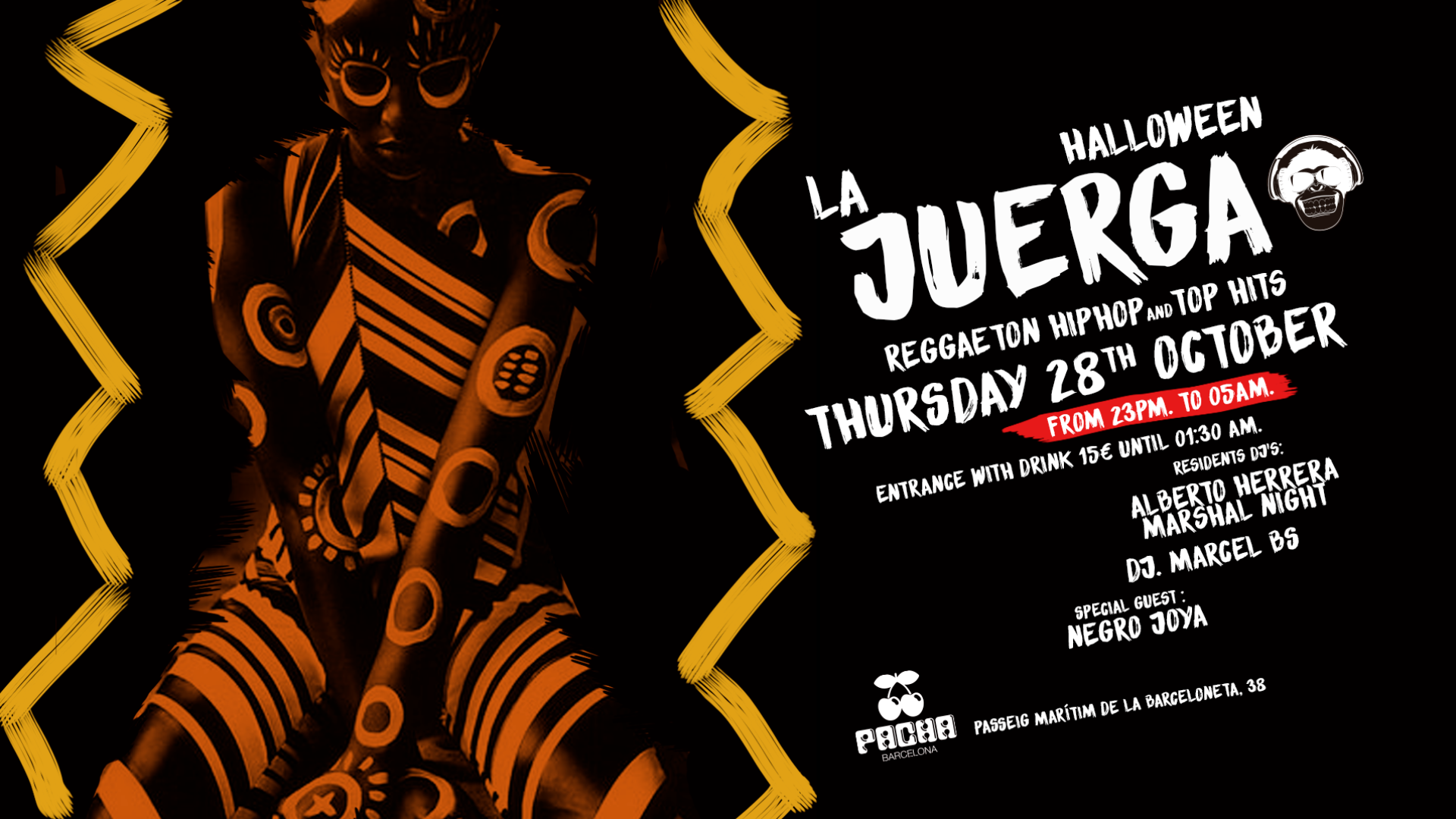 Halloween edition | Pacha Barcelona pres. LA JUERGA