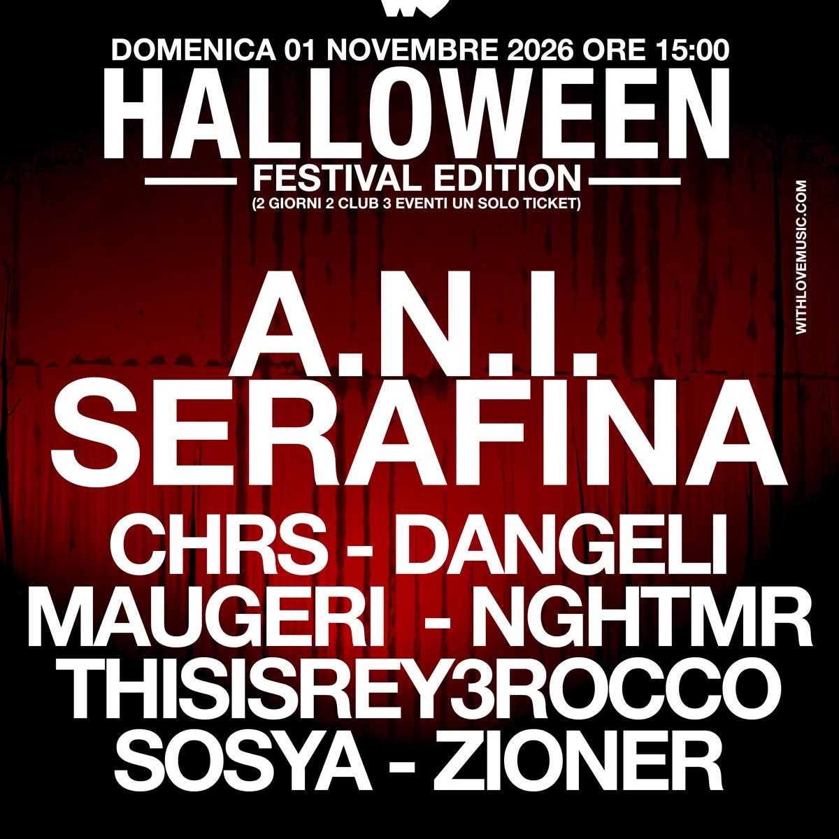 Halloween festival edition 2026 : ANI e SERAFINA  image
