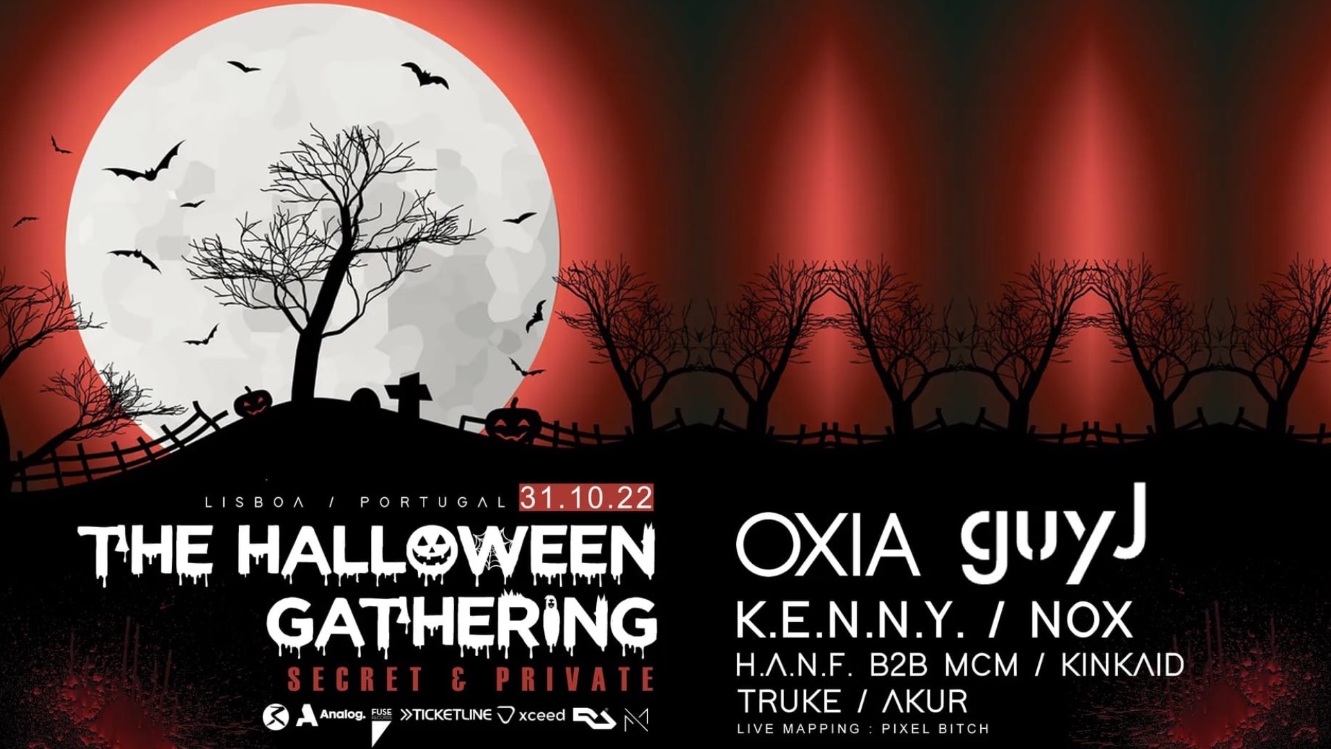 Halloween Gathering C/ OXIA , Guy J & More Lisboa image