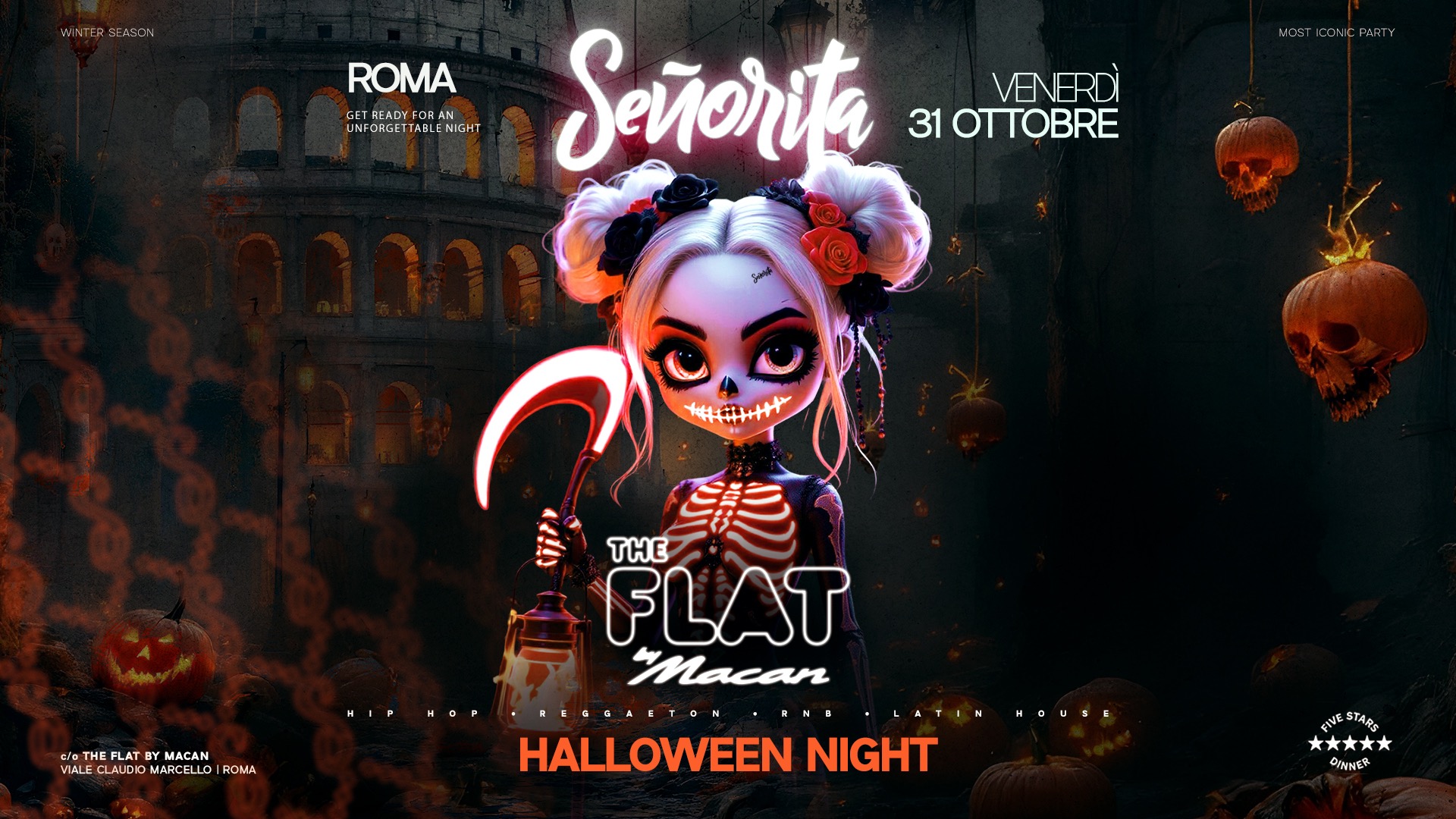 HALLOWEEN HORROR NIGHT | THE FLAT by MACAN