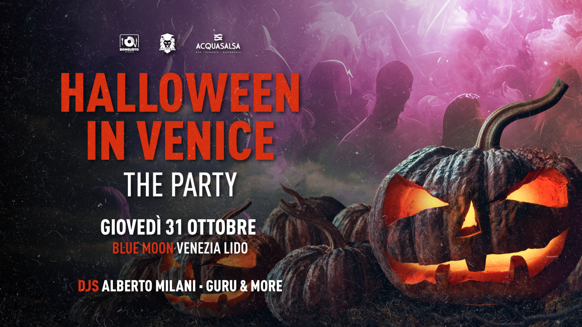 HALLOWEEN in VENICE - THE PARTY image