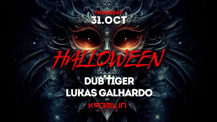 Cover for event: Halloween: Lukas Galhardo, Dub Tiger